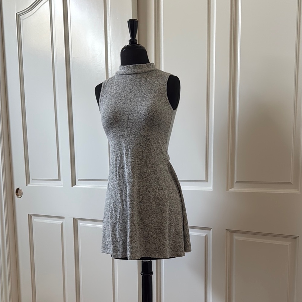 Popular Basics Heather Gray Knit Top